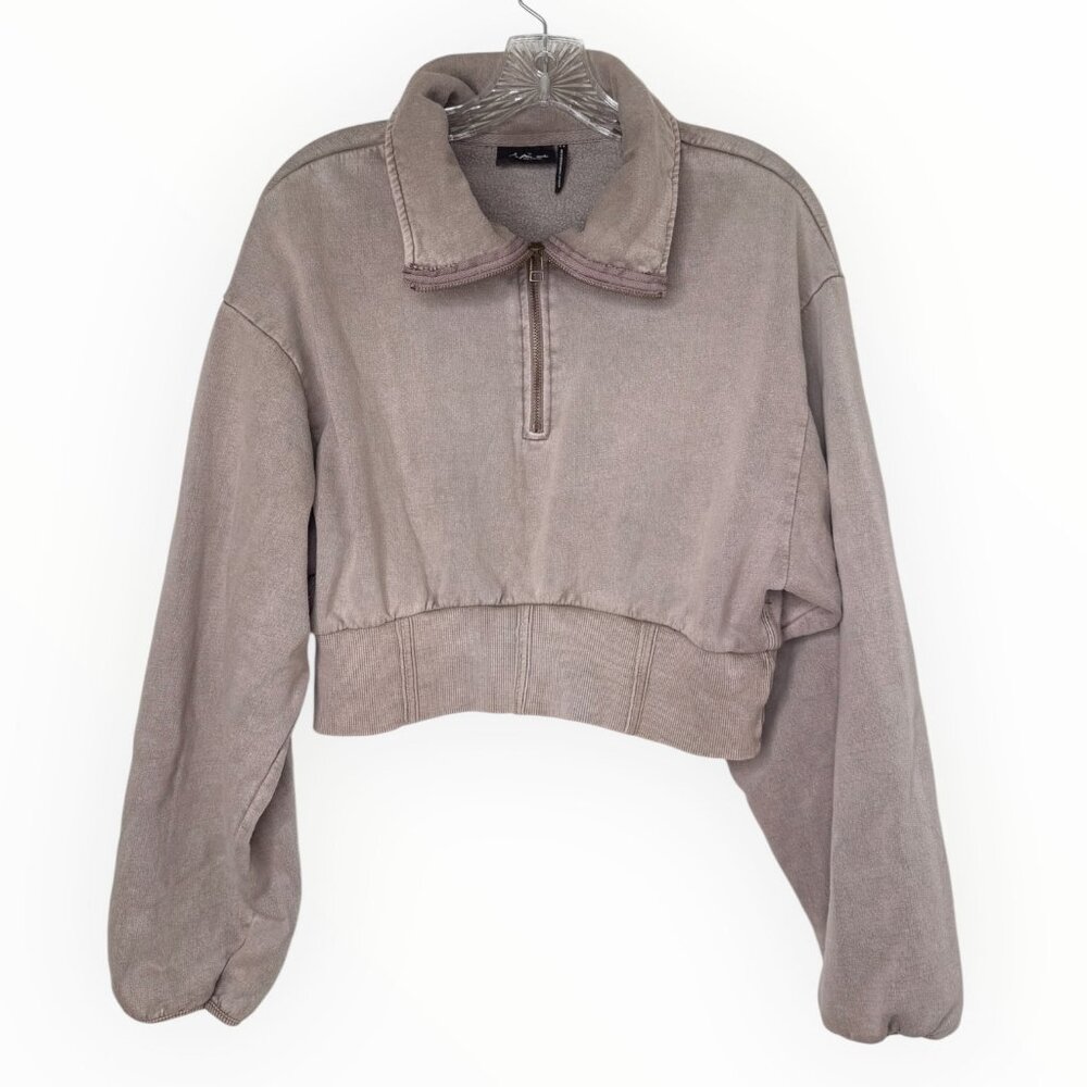 Urban Outfitters Out From Under Cropped Quarter Zip